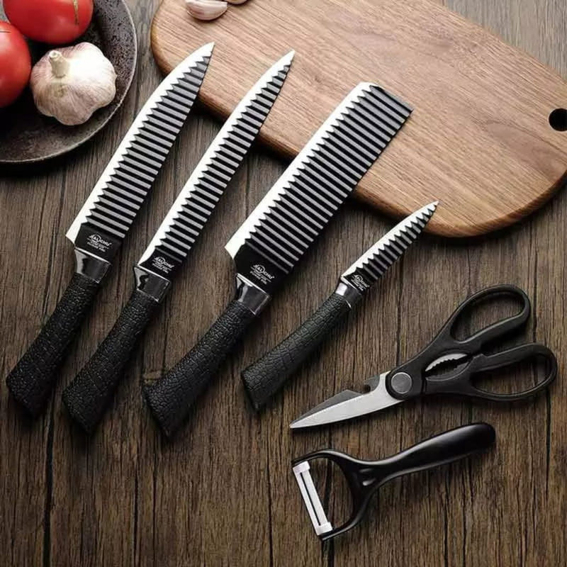 Kit De Facas 6 Peças Profissional Cocin Master