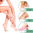 Meias de Silicone Para Hidratação Para Pés Rachados e Ressecados, Tamanho Único Do 33 Ao 40