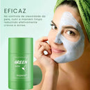 Máscara Chá Verde Anti-Acne e Removedor De Cravos - Limpeza Profunda e Reduz Oleosidade Facial Green Mask