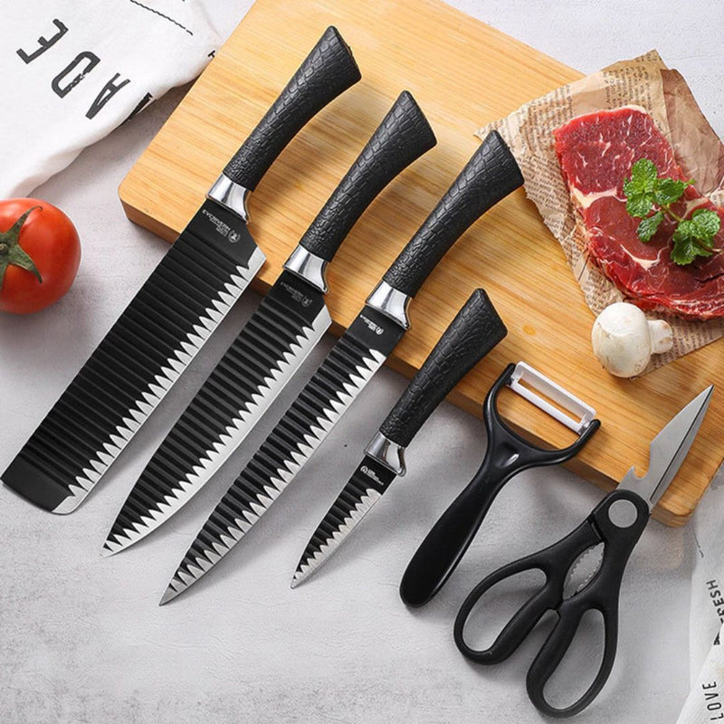 Kit De Facas 6 Peças Profissional Cocin Master