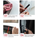 Borracha VedaTurbo Vedação Total Automotiva Anti-Poeiras e Anti-Ruídos