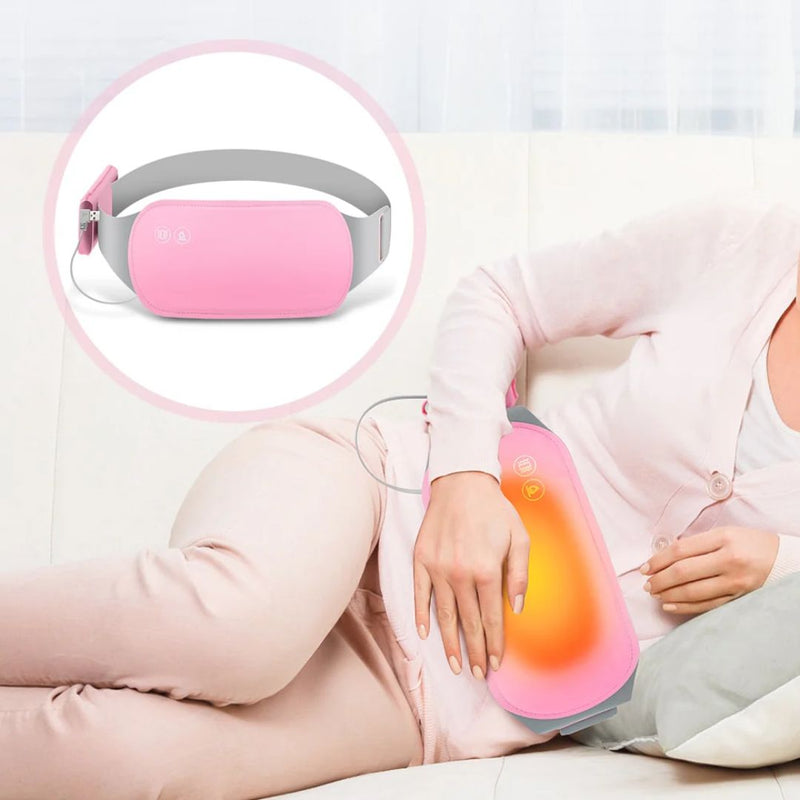 Alívio De Dor Da Cólica Menstrual Massageador Termico