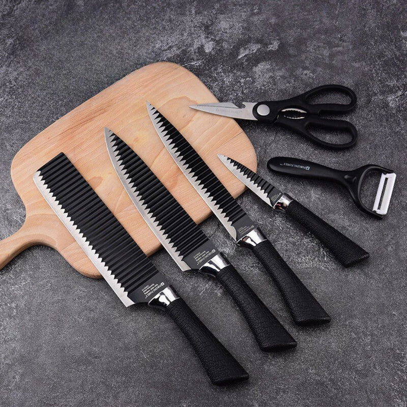 Kit De Facas 6 Peças Profissional Cocin Master