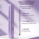 Pente Alisador e Modelador Antifrizz De Bolsa Recarregável Com Aquecimento Rápido