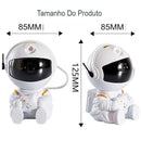Astronauta Projetor Rotativo de Galáxia
