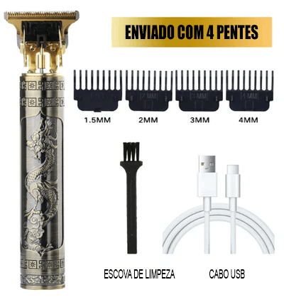 Barber Pro® Barbeador Profissional 3 Em 1 [Barba, Cabelo e Corpo]