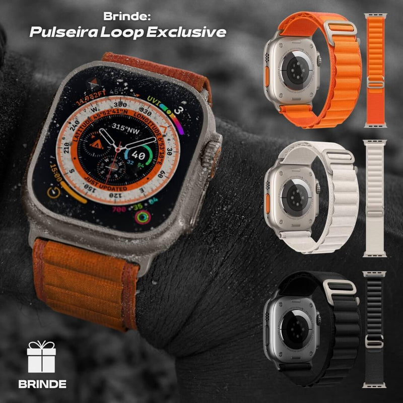 Smartwatch Serie 8 Ultra + 2ª Pulseira de Brinde