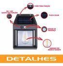 Refletor Solar Smart Light Com Detector de Movimentos