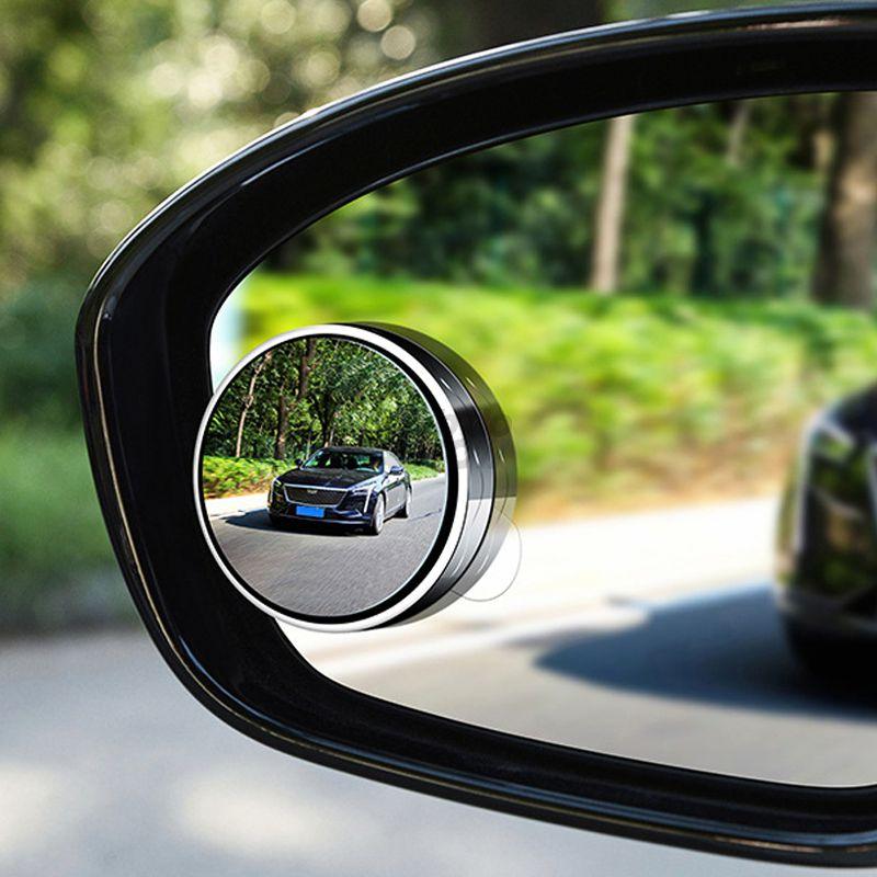 EasyVision™ Espelho Convexo Auxiliar para Retrovisor Universal - 2 Pçs