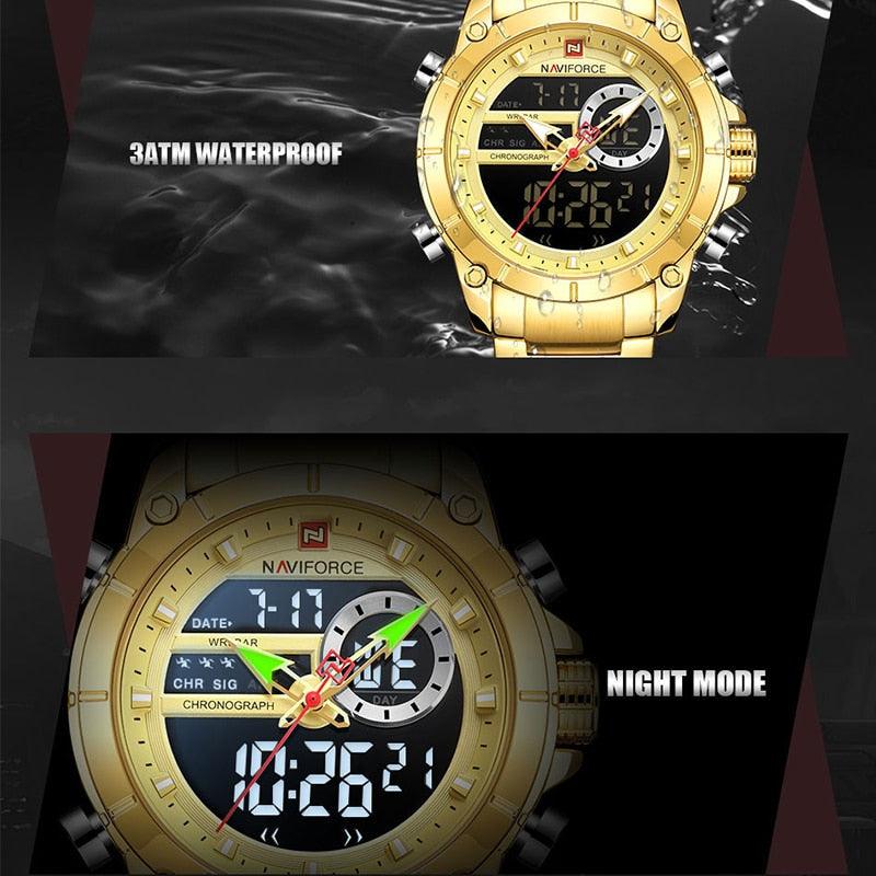 Relógio Naviforce Luxury Original NF9163 Sports