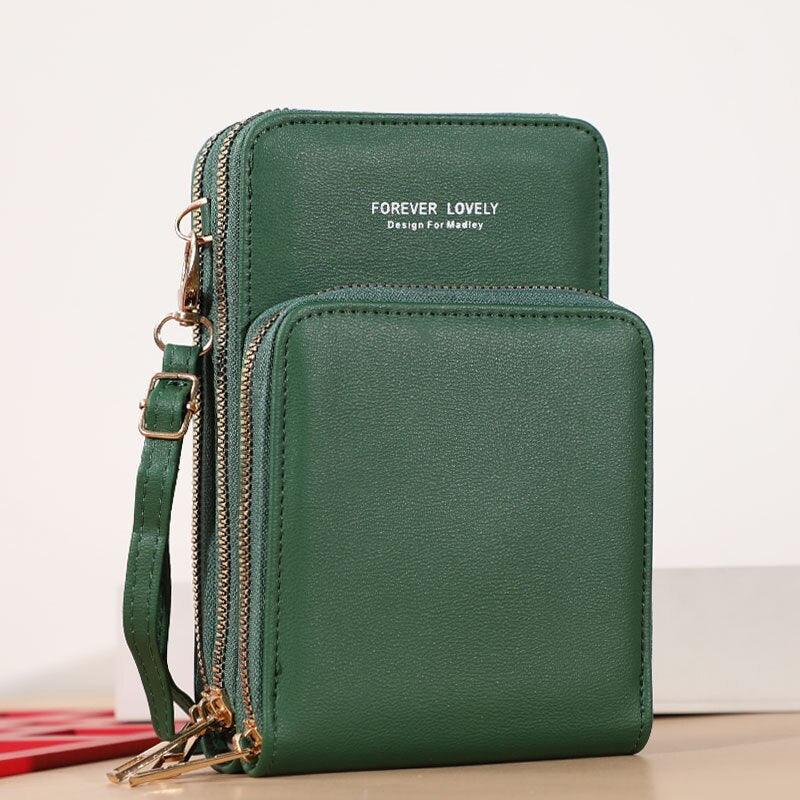 Bolsa Feminina Transversal Porta Celular Com 3 Divisórias - ZenBag®