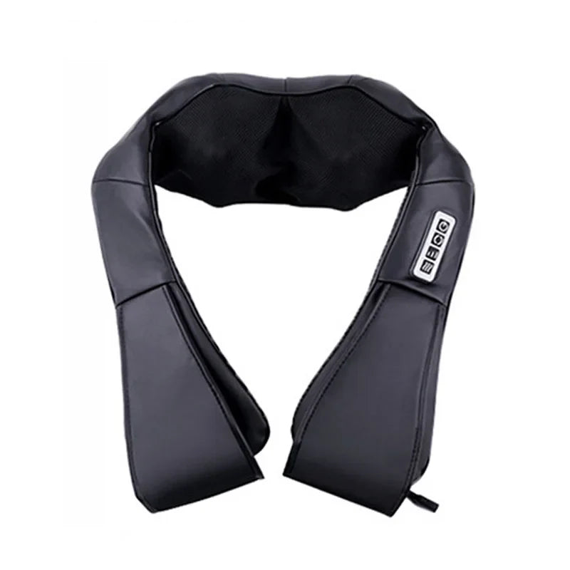 Massageador Shiatsu 3D De Pescoço Costas e Ombros Com Infravermelho Aquecido (Pode Usar Em Casa Ou No Carro)