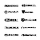 Adesivo Metálico Luxuoso Personalizado Stylo Car