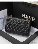 Bolsa Crossbody Moderna Com Alça Couro Genuíno