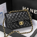 Bolsa Crossbody Moderna Com Alça Couro Genuíno