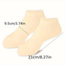 Meias de Silicone Para Hidratação Para Pés Rachados e Ressecados, Tamanho Único Do 33 Ao 40