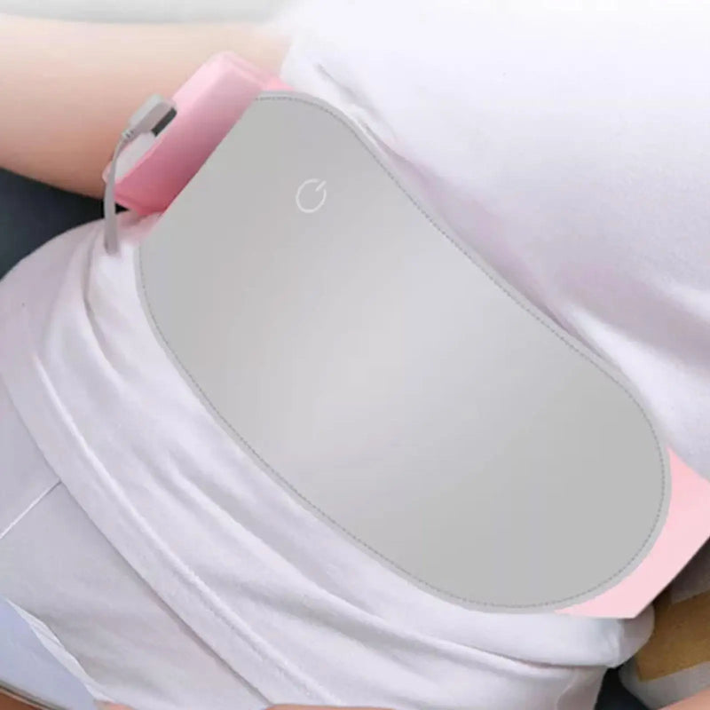 Alívio De Dor Da Cólica Menstrual Massageador Termico