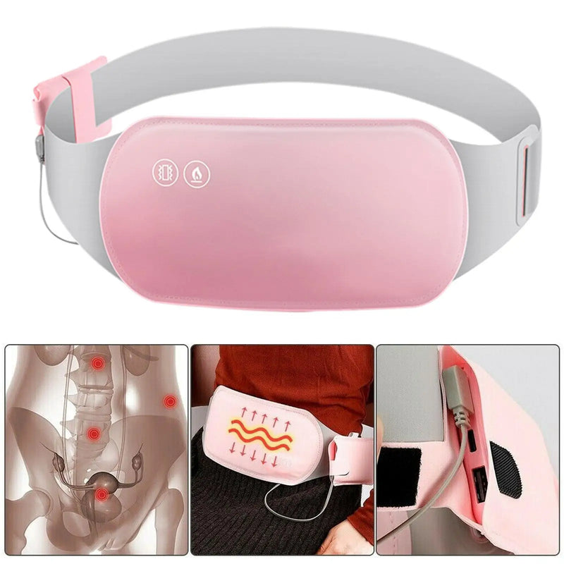 Alívio De Dor Da Cólica Menstrual Massageador Termico