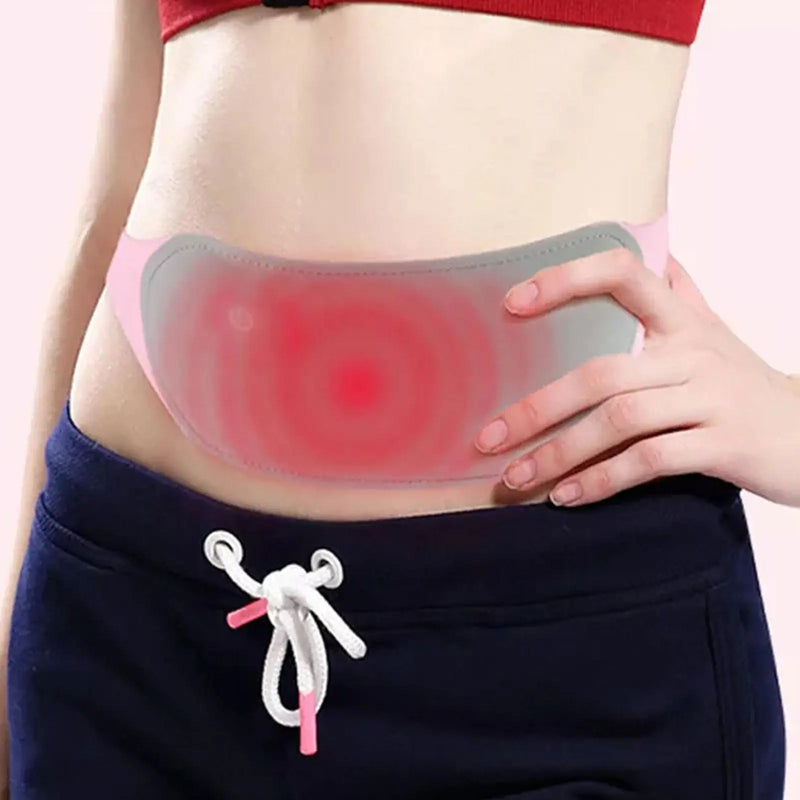 Alívio De Dor Da Cólica Menstrual Massageador Termico