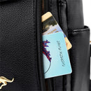 Mochila de Couro Casual Vintage