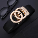 Cinto De Couro Double G Elegant