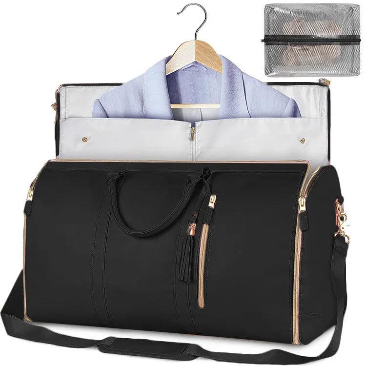 Bolsa De Viagem Clouset Dobrável Em Couro