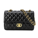 Bolsa Crossbody Moderna Com Alça Couro Genuíno