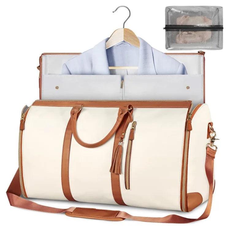 Bolsa De Viagem Clouset Dobrável Em Couro