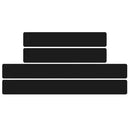 4 Peças Soleira Fibra De Carbono Adesivo - Sticker Carbon™