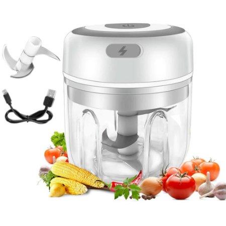 Triturador De Alho Elétrico Profissional - Mini Processador™