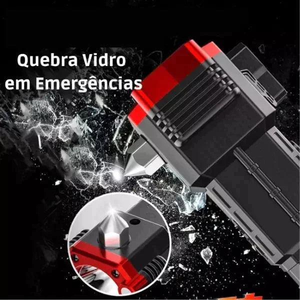 Lanterna Tática Militar 4 em 1 Ultra Potência
