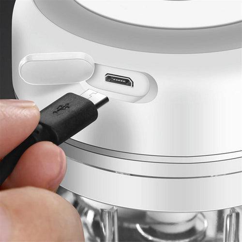 Triturador De Alho Elétrico Profissional - Mini Processador™